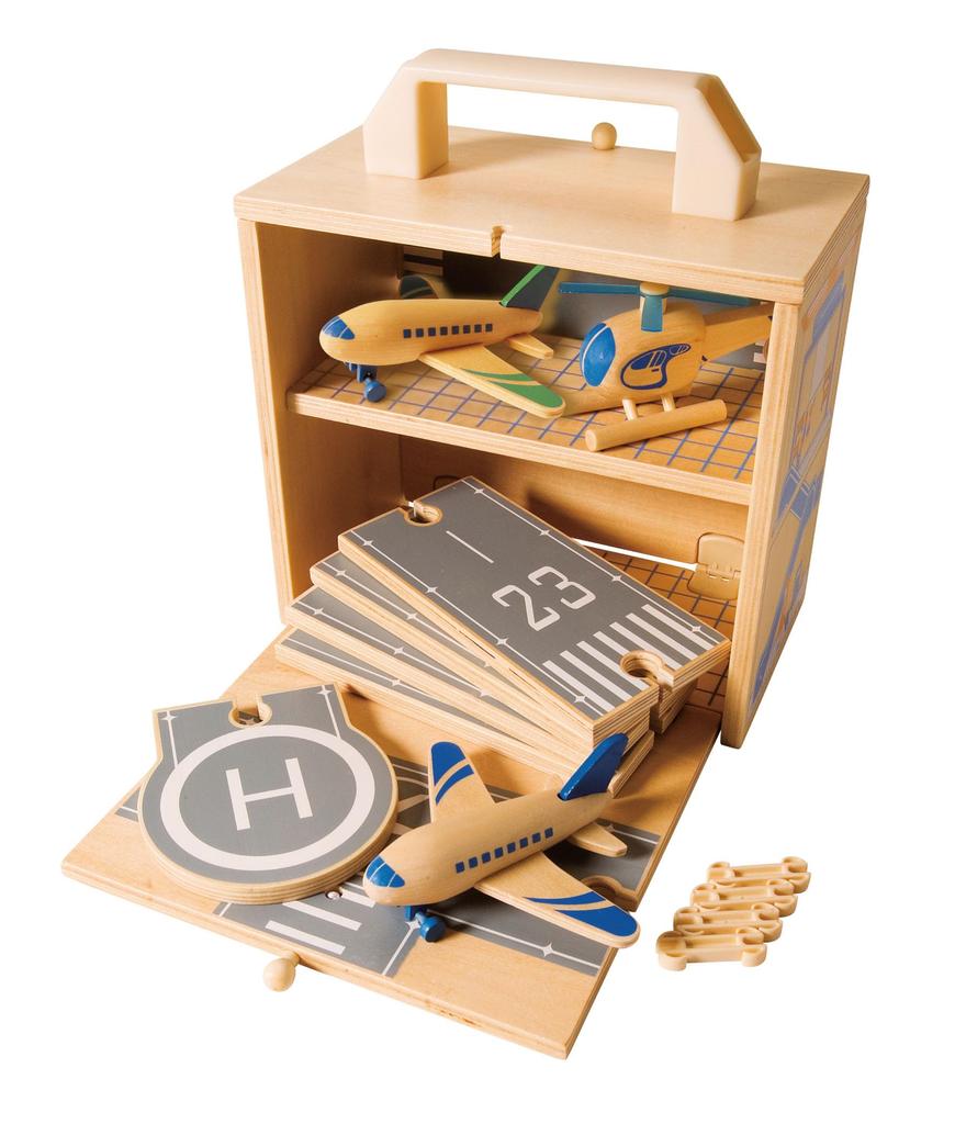 Wooden Box Airplane