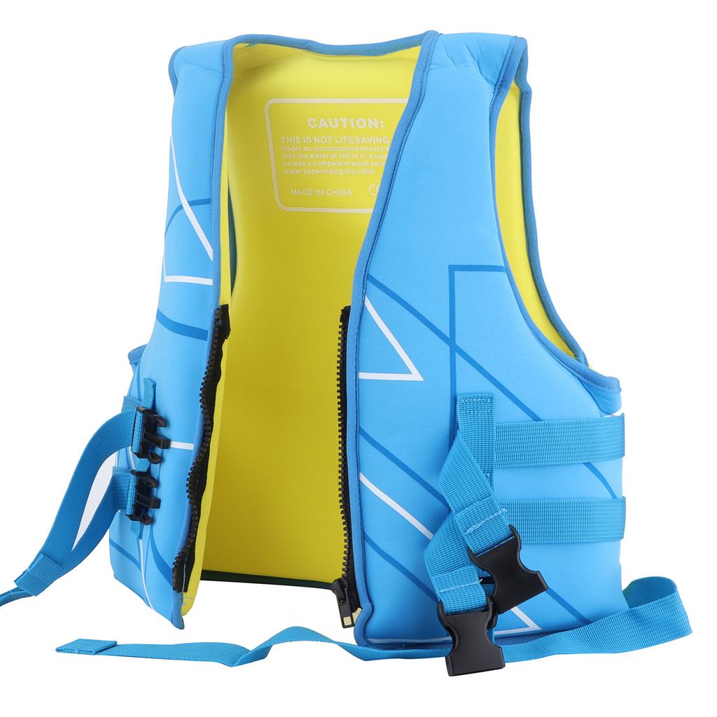 Children Swimming Life Jacket Buoyancy Safety Warm Vest Flotation Swimming Aid Blue