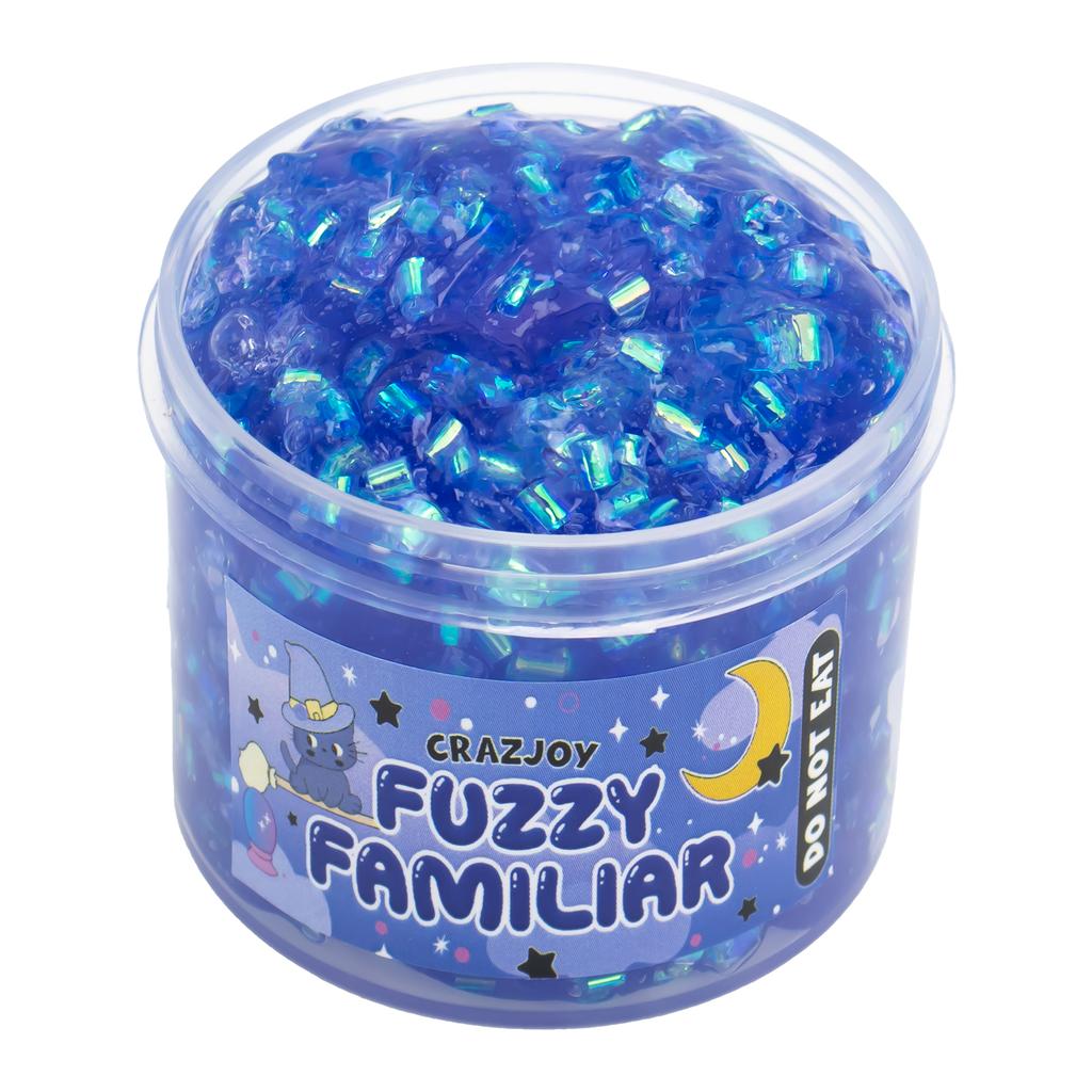 Festive 70ml Crunchy Crystal Slime Playset, Glitter Beads DIY Mud, Soft Non-Sticky Texture for Daily Stres