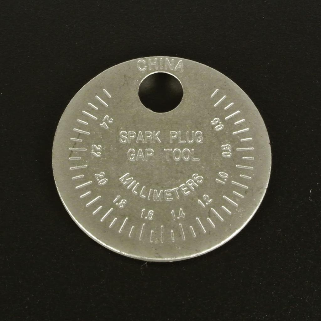 1 pièce Jauge d'écartement de bougie, Jauge d'écartement de bougie, Taille: Environ. Diamètre 1,5 pouces