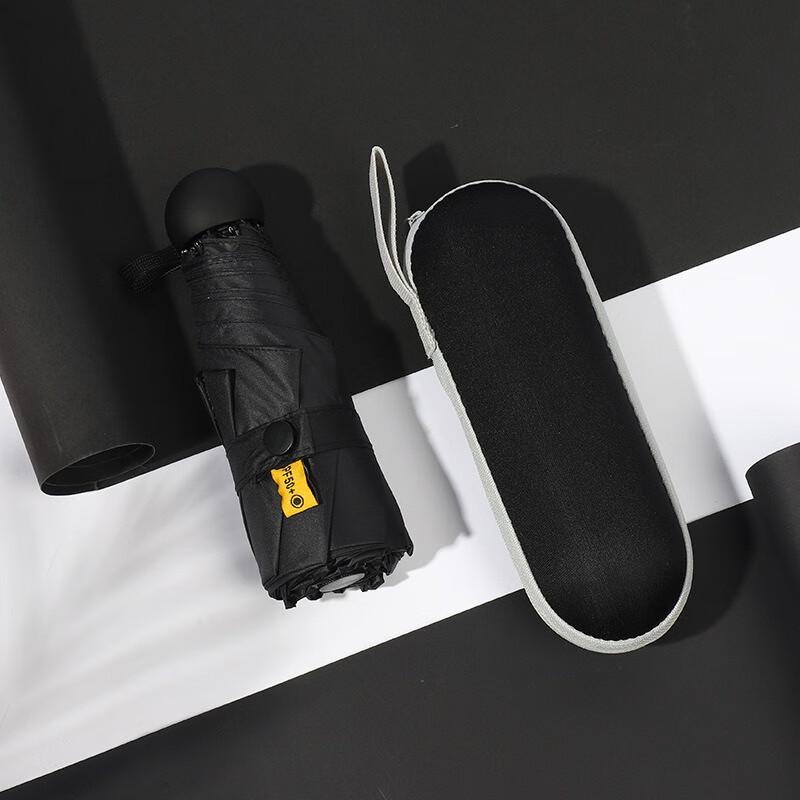 Compact Portable Dual-Use Capsule Umbrella