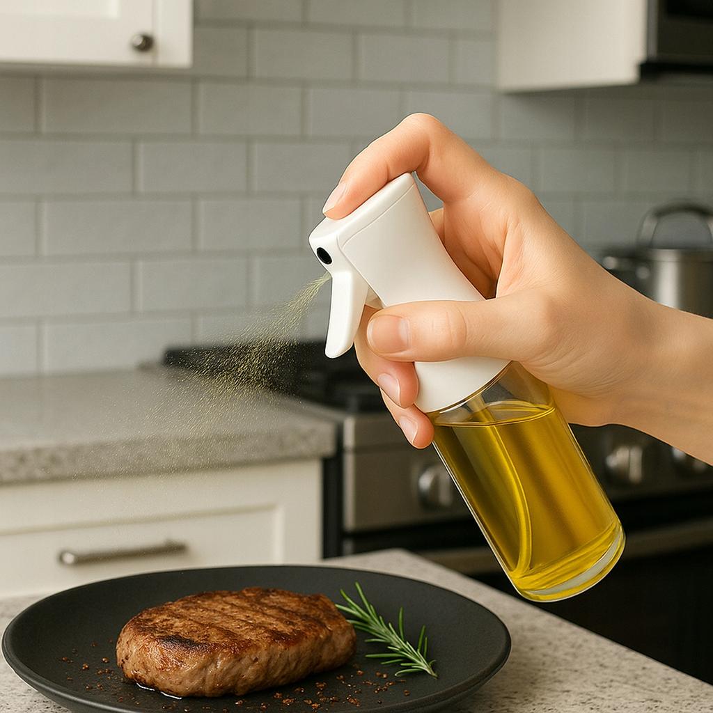 Olive Oil Sprayer 200 ml Glass Spray Dispenser