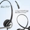Wantek RJ9 Office Phone Headset with Dual Ear Headset for Landline Compatible with and for Clear Calls for Eligible Noise-Canceling Microphone,