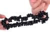 Fashion Women Faux Pearls Beads Hair Band Rope Scrunchie Ponytail Holder