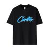 T-shirt tendance unisexe à col rond Corteiz style européen et américain manches courtes amples mode femme hip-hop skateboard haut décontracté homme