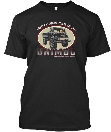 

Другая моя машина — стандартная унисекс-футболка Unimog S