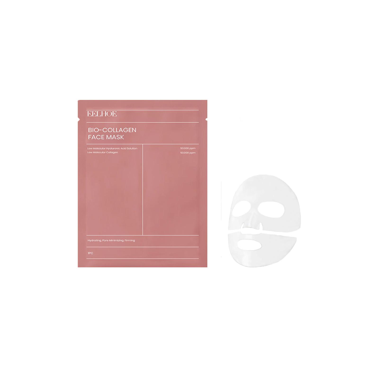 

EELHOE collagen mask (bagged), smooth, plump, nourishes the skin, brightens the complexion, moisturizes and moisturizes the skin care mask