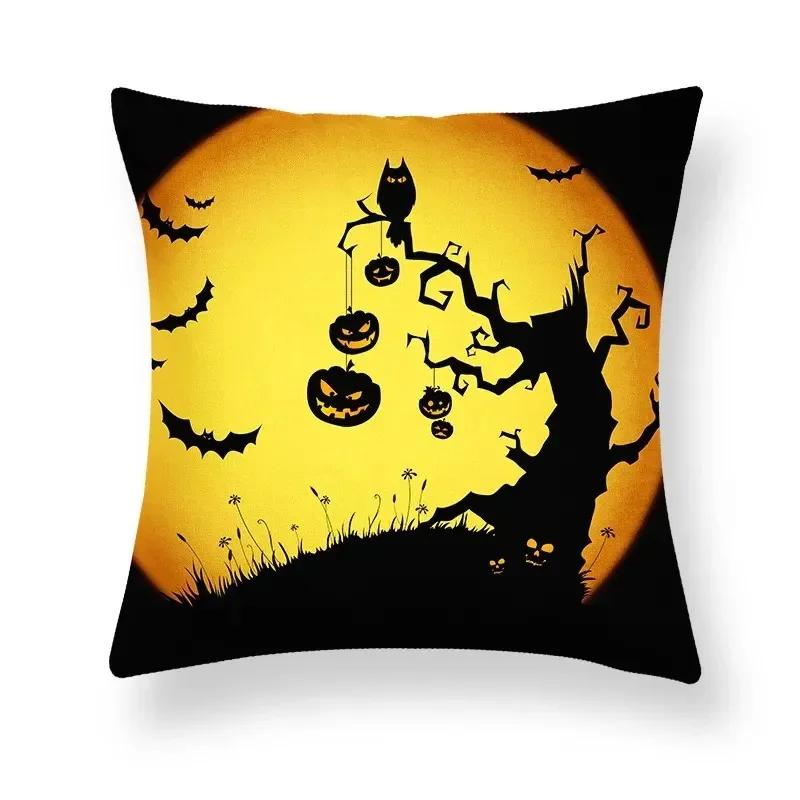 Halloween Horror Ghost Hand Pattern Office Living Room Sofa Car Decorative Pillowcase