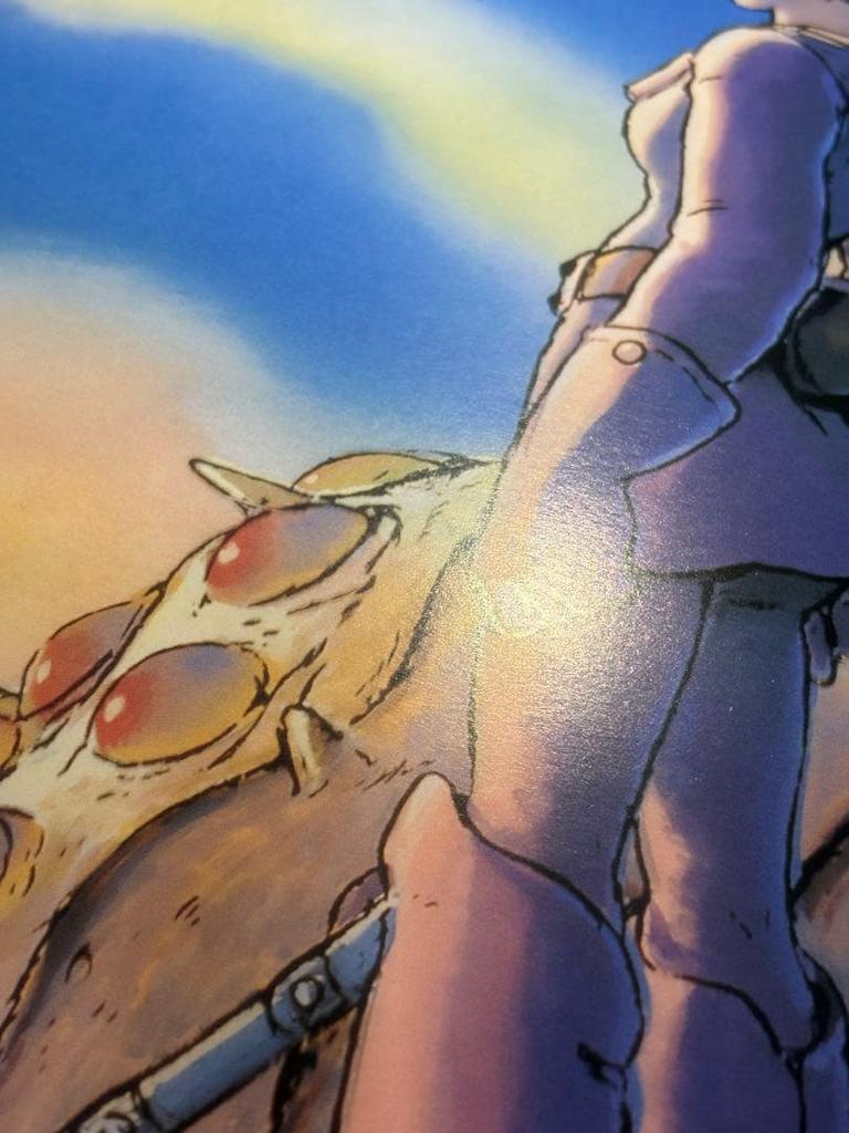 [USED] Taiwan-exclusive Nausicaä of the Valley of the Wind non-sale bonus A3 poster (double-sided version)