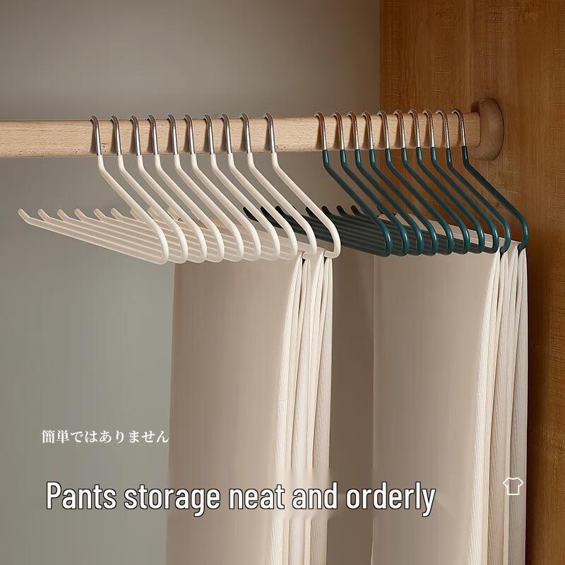 JINGRUIXIANG Z-Shaped Non-Slip Goose Neck Pants Hangers