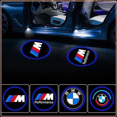 2 ks Vítejte světla na dveře auta LED projektor loga Světla s ghost stínem Pro BMW E46 E39 E90 E60 E36 F30 F10 E34 E30 F20 E92 M3 M4 M5 X3 X4 X5 X6 X7