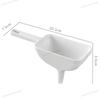 Funnel Liquid Filling Dispensing Filteroil Spices Jam Salad Canned Kitchen Funnel Rectangle Dispenser with Handle Kitchen Gadget