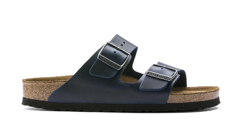 Birkenstock Arizona Soft Sandals Blue Marine