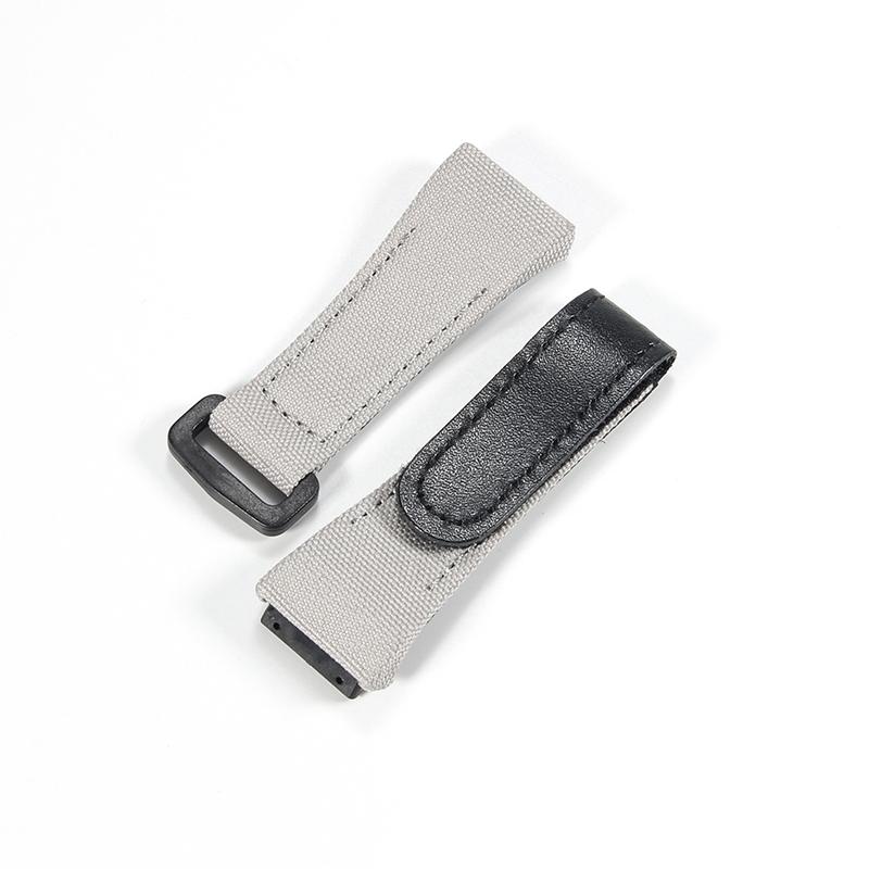 For Richard Mille Nylon Canvas 25mm 4 Stars Screwdriver Anti-Allergy Watchbands RM50 53 Series Replace Convenient Watch Strap
