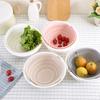 Dual Layer Rice Wash Strainer Kitchen Fruits Vegetable Cleaning Container Basket