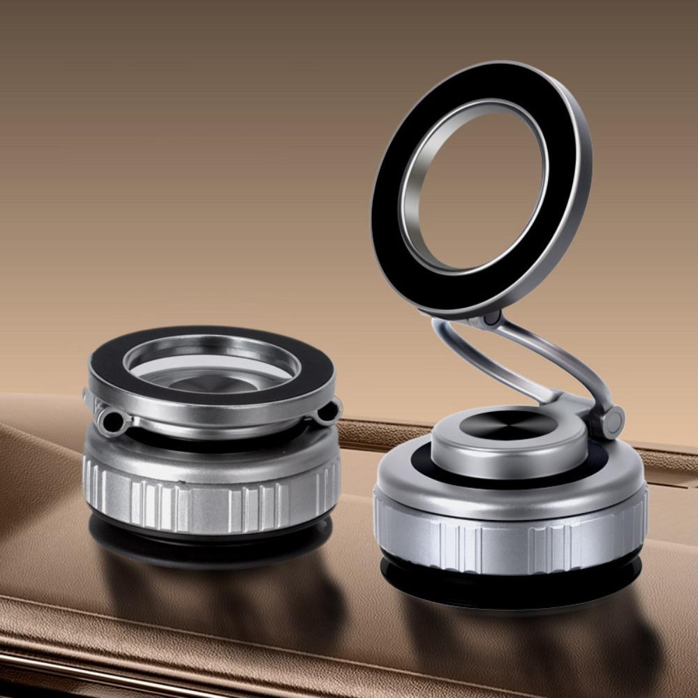 Magnetic Car Phone Holder Vacuum Adsorption 360° Rotation Universal Clip Multifunctional Suction Cup Car Accessories