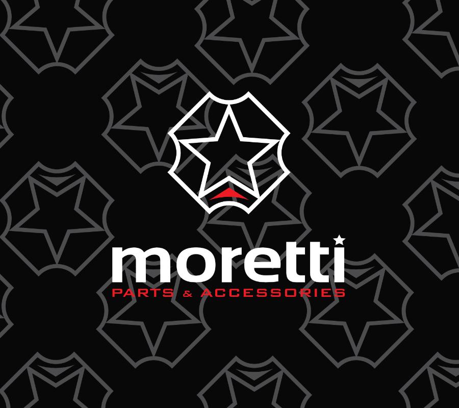 Kufer Moretti, Mr-726, 48L, Czarny, Czerwony Odblask