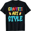 Graffiti Style Wall Art - Graffiti Art Genre Hip-Hop Culture T-Shirt