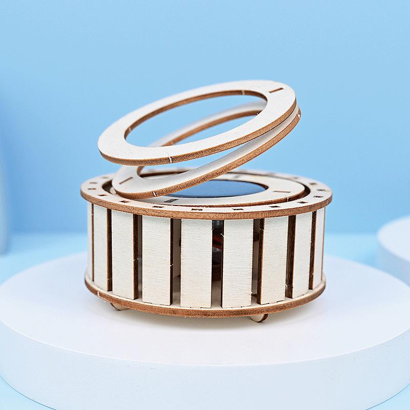 Solar Double Ring Physics Puzzle: Children's Science Festival DIY Kit