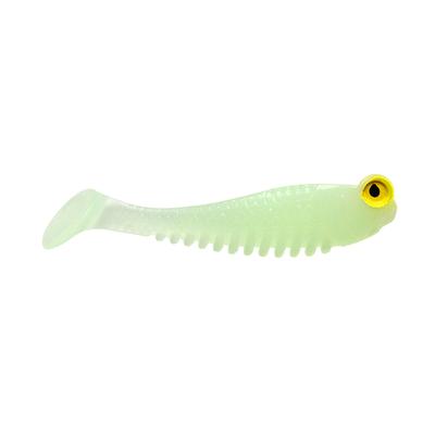 10Pcs/Lot Fishing Soft Lure Luminous Fishing Lure 5Cm 1.3G Artificial Silicone Bait Worm Sea Wobbler Swimbaits For Bass Tackle