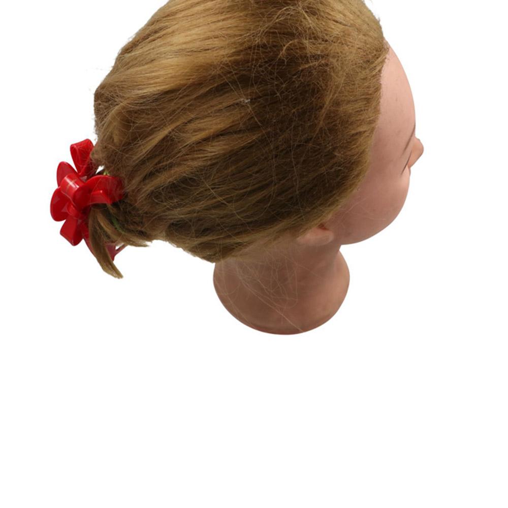New Year Red Red Hair Clip Acetate Bownot Grab Clip Fashion Acetic Acid Bow Hair Claw  Female