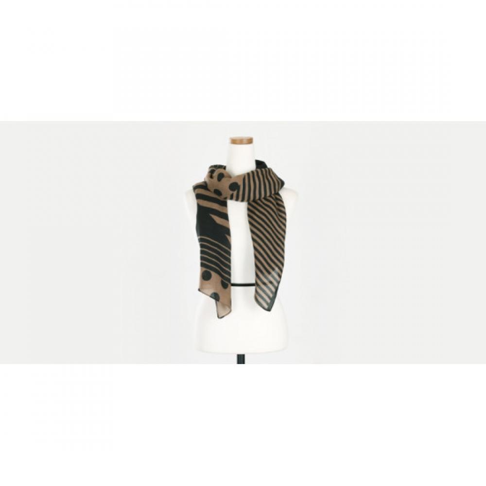 Shop Dot Women S Long Scarf Beige Drn wSc 0774