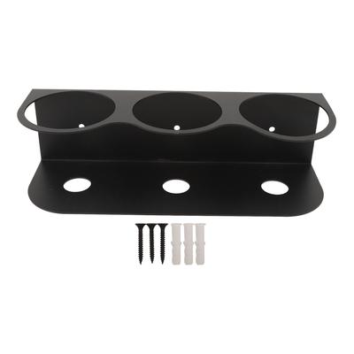 All Purpose Spray Bottle Holder Wall Mount Heavy Duty Carbon Steel Storage Rack for Garage Home