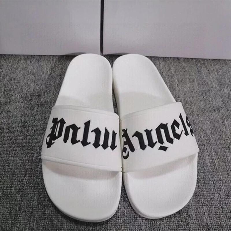 

Літні чоловічі шльопанці Palm Beach з принтом ангела 2025 року: Модні вуличні тапочки Men 43