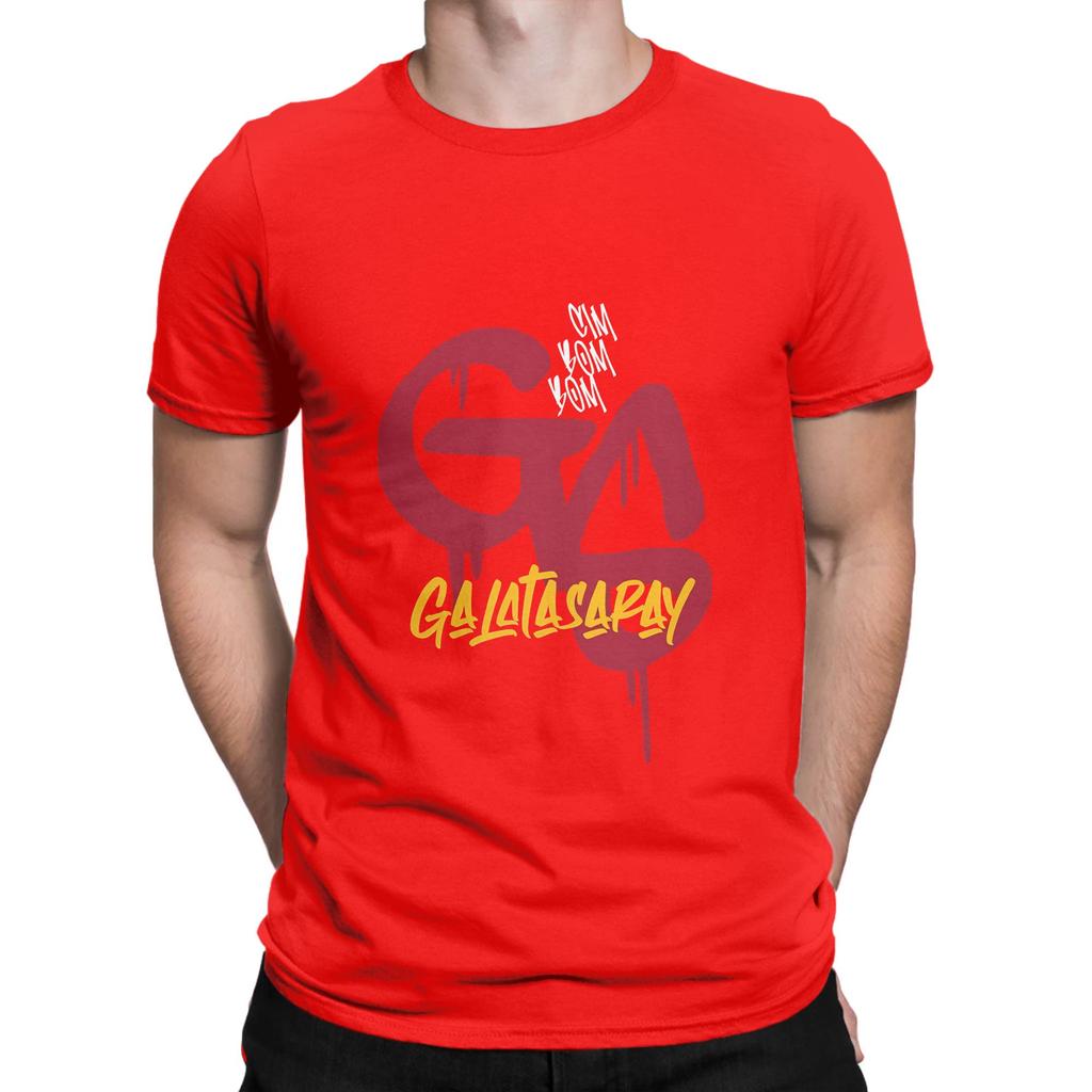 Galatasaray Graffiti Novelty 100 Cotton TShirt Galatasaray Tops Tees For Unisex