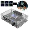 Transparent Tattoo Power Supply 7 Color Digital Display Tattoo Power Source for Tattoo Machine