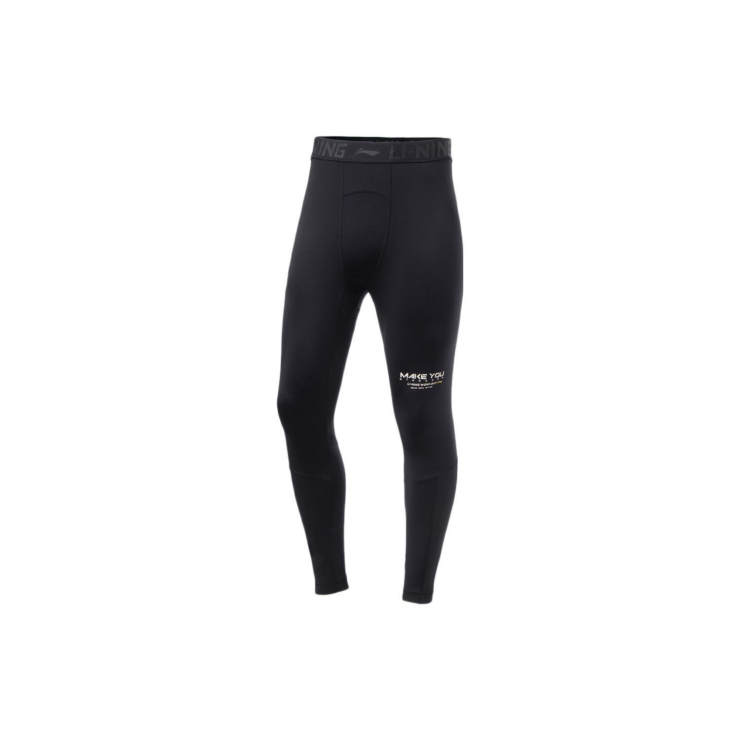 Li Ning Training Collection Fitness Collection Sports Pants Men s Black AULR091-1 S