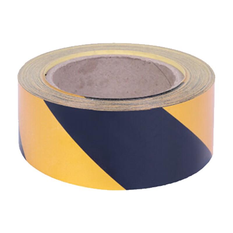 Black-Yellow Reflective Warning Tape