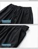 Men's Summer Casual Ice Silk T-Shirt and Shorts Set for Middle-aged & Elderly