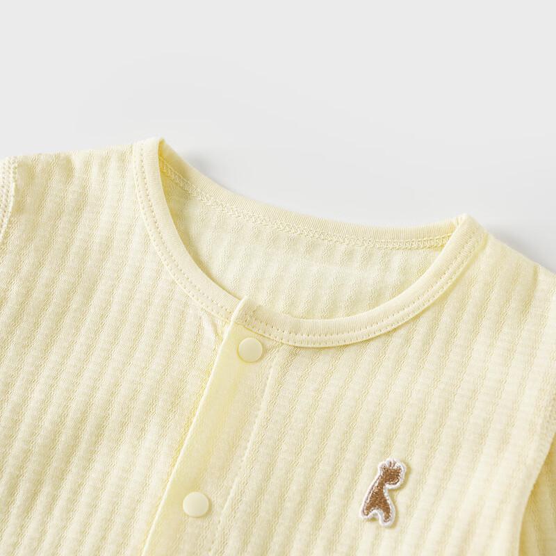 TONGTAI Infant Summer Cotton Short-Sleeve Romper