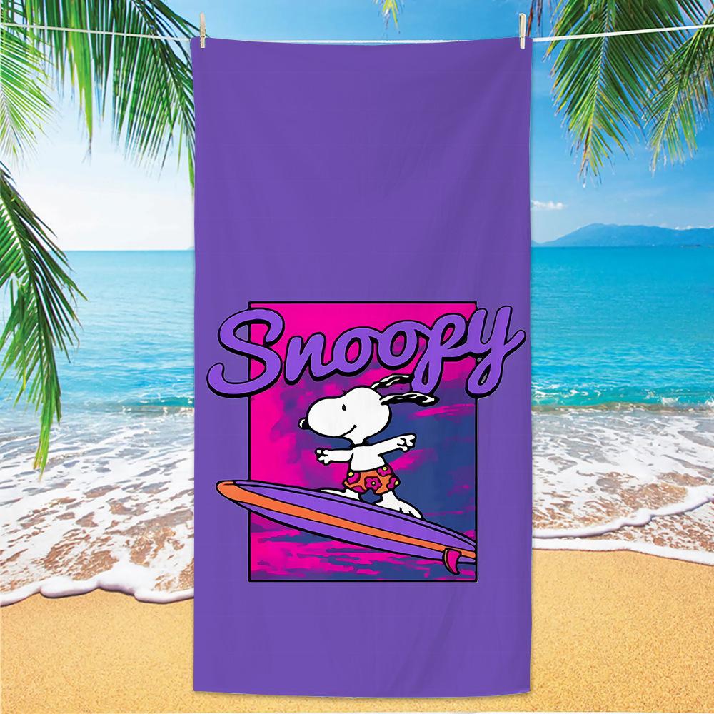 Popular Microfiber Beach Towel Cartoon Children'S Class A Beach Towel Summer Beach Towel