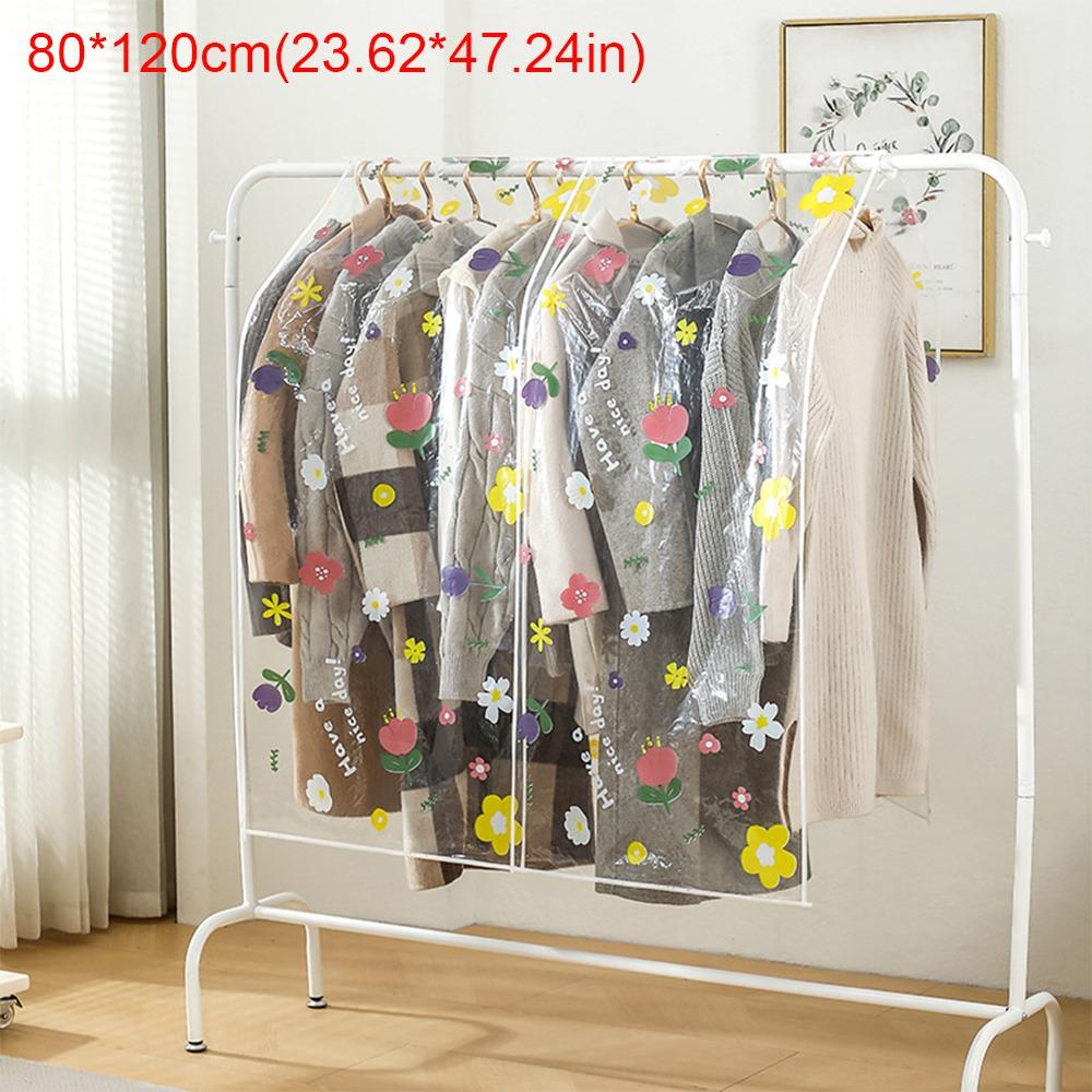 Waterproof Clothes Dust Cover Large Capacity Thicken Dress Storage Protect Dustproof Closet Organizer for Coat Suit Dress