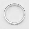BVLGARI B.zero1 Essential Ring K18 white gold/diamond #9.0(US Size) 6.8g mens Used