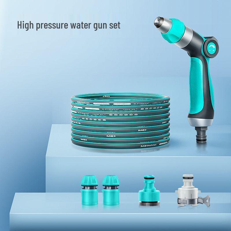 High-Pressure Car Wash Water Gun with Hose Nozzle