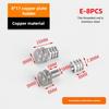 4/8PCS Wardrobe Shelf Studs Pegs Metal Shelves Bracket Wine Cabinet Glass Plate Fixed Holder Furniture Hardware Accessories