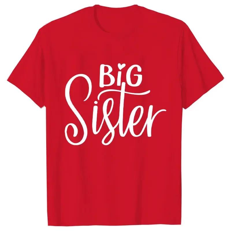 Kurzarm Mode Damen T-Shirt Große Mittlere Schwester Passende T-Shirts Damen Lässiges Oberteil T-Shirts Cartoon Grafik T-Shirts