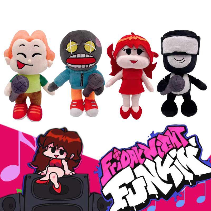 Friday Funkin Night Plush Toy Fnf Girlfriend Captain Pico Whitty Stuffed Doll