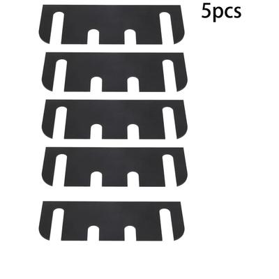5pcs Thickness Adjustable Door Hinge Shims Furniture Leveling Waterproof Hinge Spacers Durable Spacing Spacer Hardware