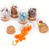 24 Pack Glass Cloche Dome Wedding Decorations Glass Bottles with Cork Stoppers Decoration Message Glass Bottle Vial Cork Candy