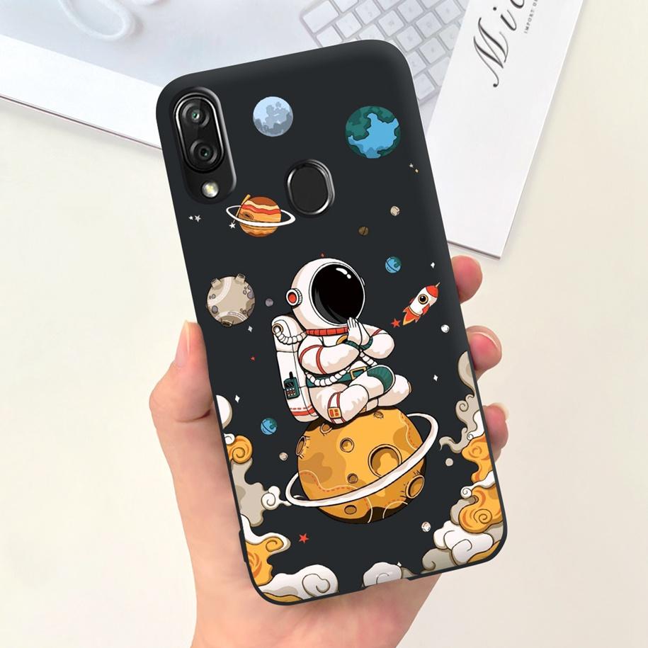 Für ZTE Blade V10 Vita 2019 Hülle Mode Blume Astronaut Silikon Stoßfester Bumper Für ZTE Blade V10 V 10 BladeV10 Vita Fundas
