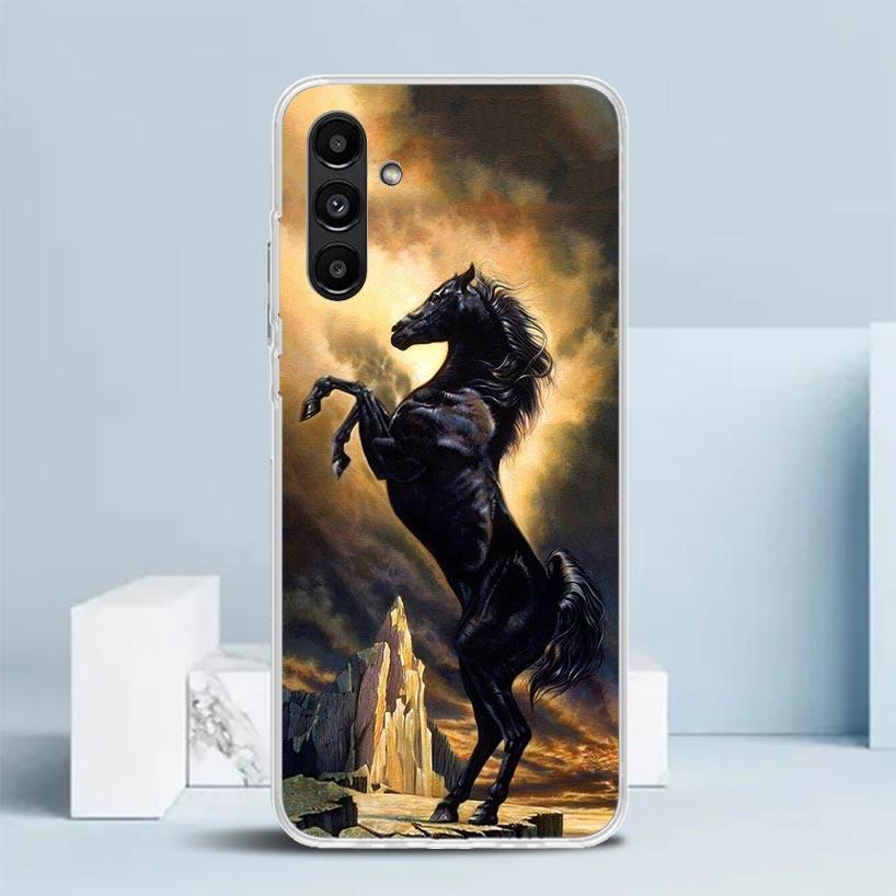Horse Great Beauty Galloping Phone Case For Samsung Galaxy A17 A37 A57 A16 A15 A14 A13 A56 A55 A54 A53 A36 A35 A34 A33 A26 A25 A