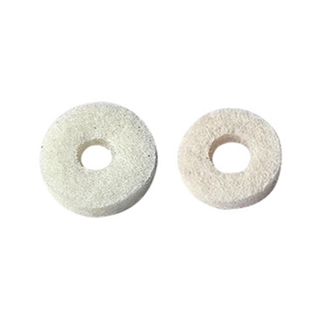 10Pcs Felt Washers Replacement Accessories Repair Tool Sturdy Musical Parts Felt Pads Musical Instruments Accessories Cushion