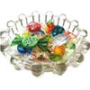 Glass Candys Sculptures Coloured for Home Party Wedding Christmas for Home Decoration