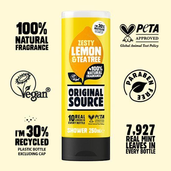 Original Source Lemon Tea Tree Shower Gel 250ml