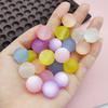 51254 Valentine's Day Color 200pcs/Bag Cat Eye Frosted Beads Diy KeyChain Necklace Bracelet Accessories Beads for Jewelry Making