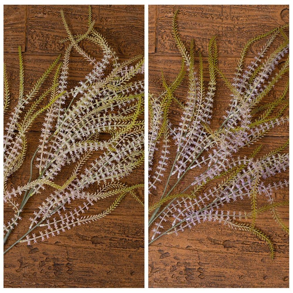 Lifelike Artificial Sage Branch Real Touch Fake Plant Simulation Green Bristlegrass  Living Room